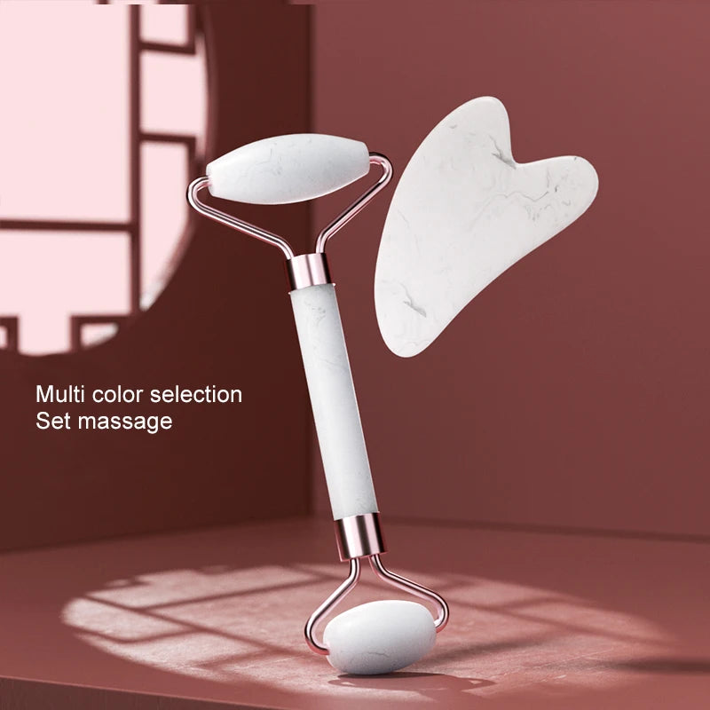 RadianceRoll Facial & Neck Massager – Resin Beauty Tool for Skin & Muscle Care