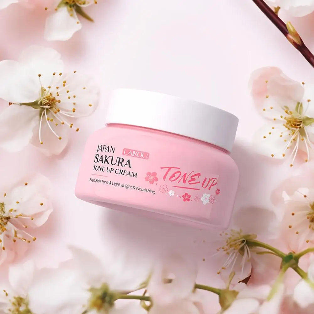 Cherry Blossom Bliss Facial Cream – Moisturizing & Collagen-Infused Skincare