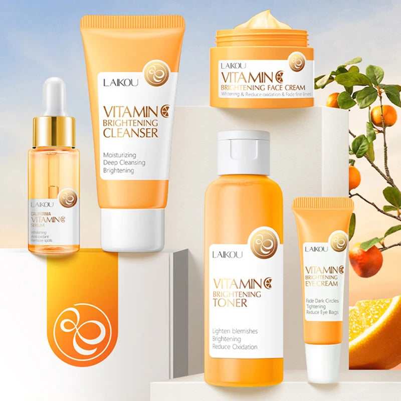 LuminousGlow Vitamin C Skincare Set – Complete Care for a Radiant Complexion