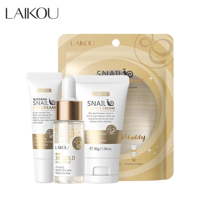 GoldenGlow 24K Sakura Vitamin C Skincare Set – Ultimate Moisturizing Face Care Kit