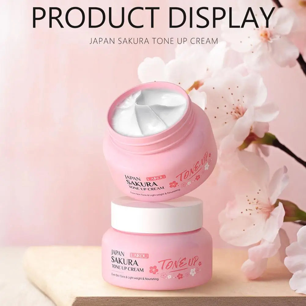 Cherry Blossom Bliss Facial Cream – Moisturizing & Collagen-Infused Skincare