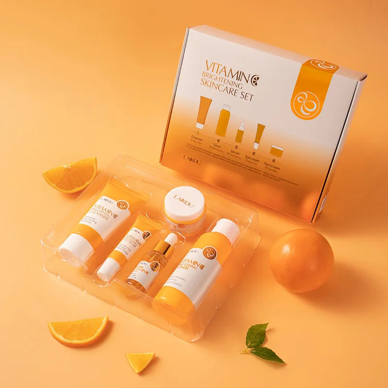 LuminousGlow Vitamin C Skincare Set – Complete Care for a Radiant Complexion